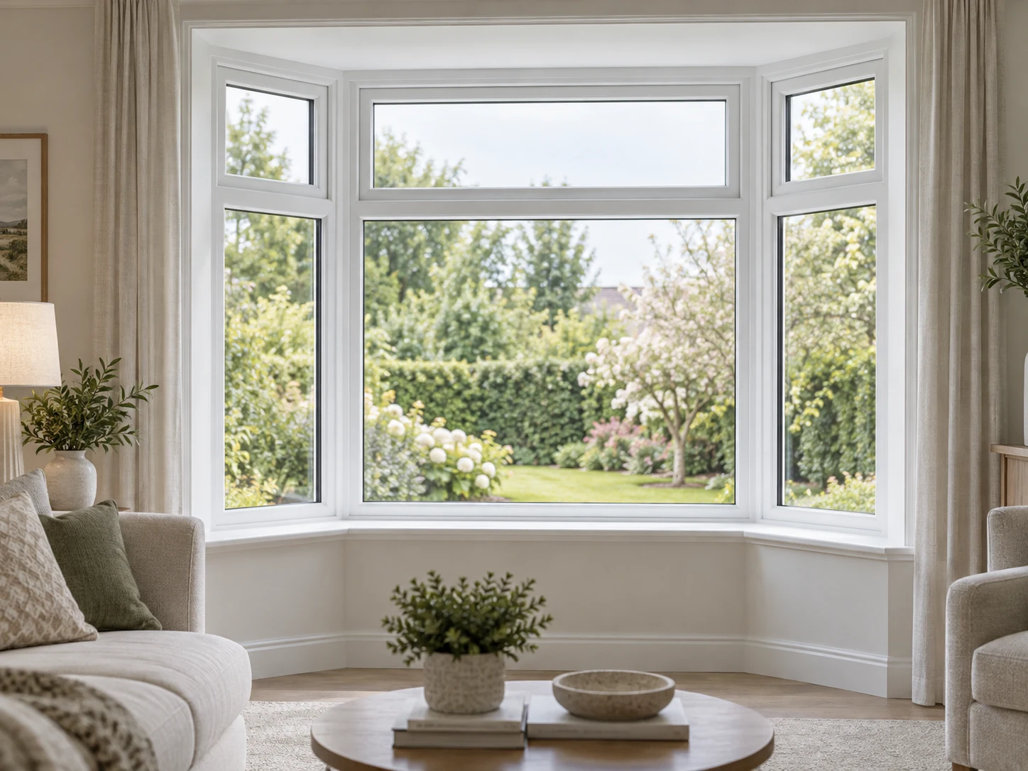 UPVC Bay Window